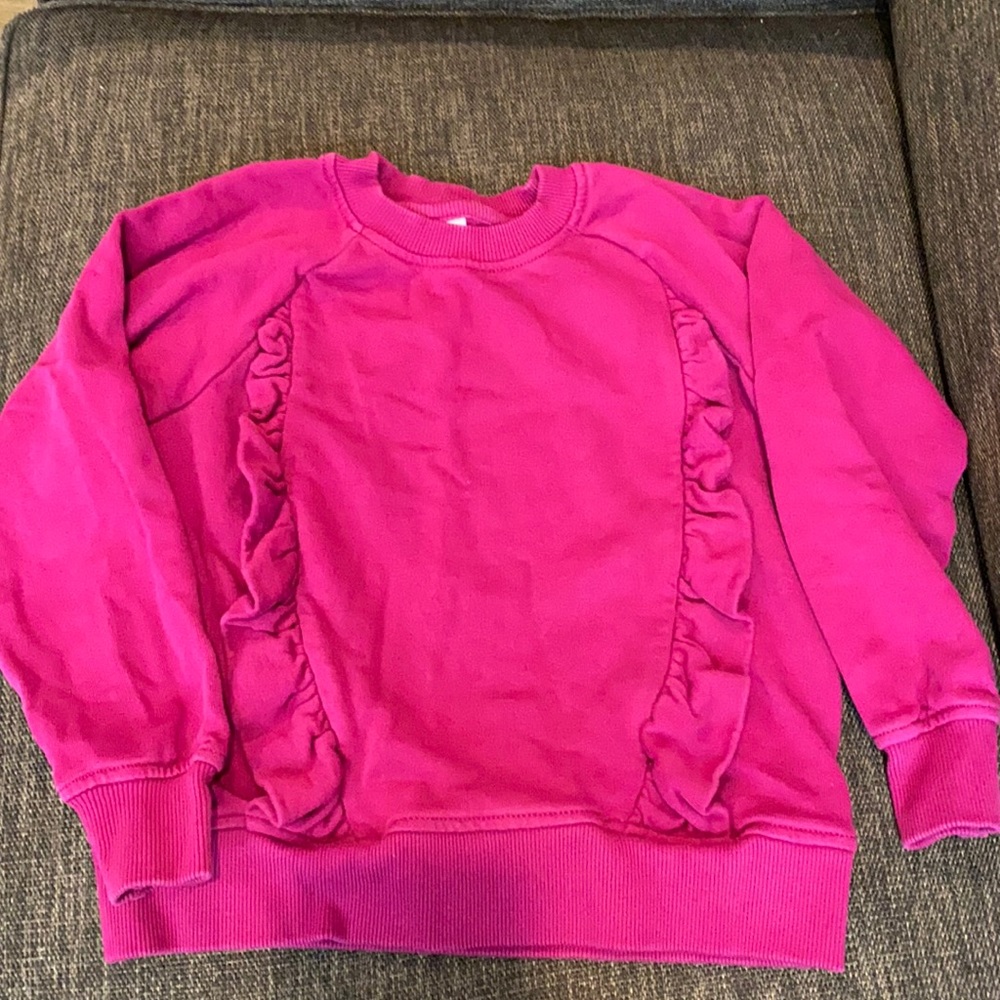 Hanna Andersson Ruffle Sweatshirt